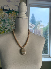 Load image into Gallery viewer, Peach Jasper and Sunstone Jewelry Set