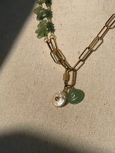 Load image into Gallery viewer, Green Kyanite and Ancient Roman Glass Interchangeable Necklace Set with Aventurine and FWP Pendants