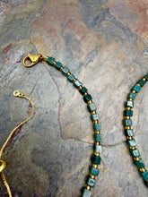 Load image into Gallery viewer, Moss Agate Three Piece Petite Jewelry Set