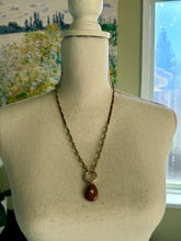 Load image into Gallery viewer, Carabiner Clasp Necklace Set with Two Interchangeable Pendants and Beaded Necklaces
