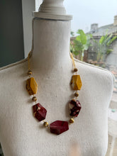 Load image into Gallery viewer, Mookaite Jasper Statement Necklace
