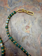 Load image into Gallery viewer, Moss Agate Three Piece Petite Jewelry Set
