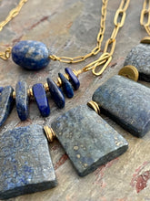 Load image into Gallery viewer, Lapis Lazuli three piece nesting necklace set
