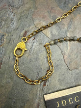 Load image into Gallery viewer, Labradorite Stone Jewelry Set with Handmade Pendant
